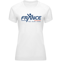 T-Shirt Sport Femme Blanc France